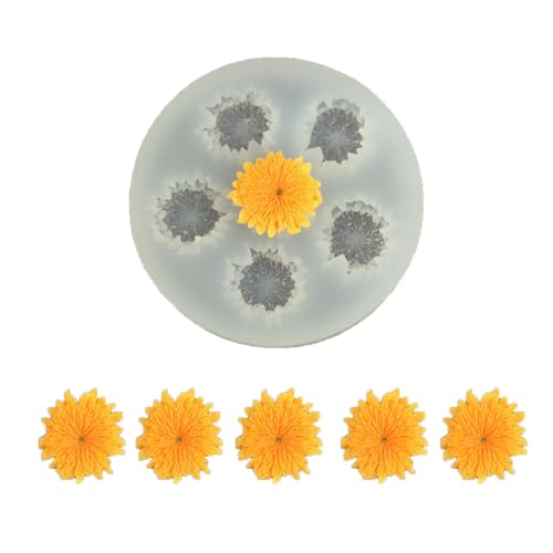 Silikonschmuckform Für Ton Epoxidharz Harz Kreation Hitzebeständige Materialien Mit Detaillierten Blumenmustern Florale Silikonformen Für Schokolade von YANPINGJIA