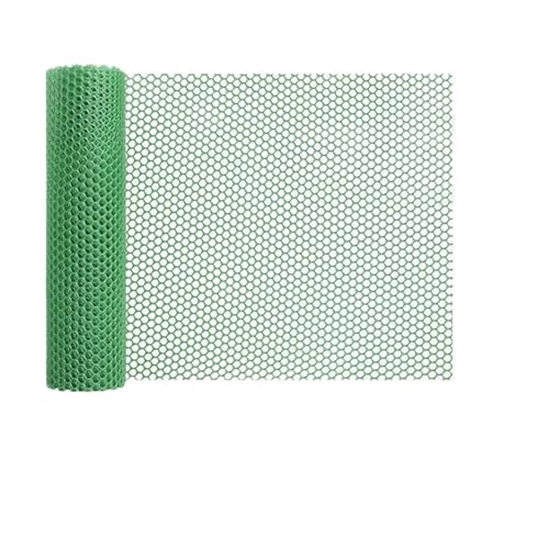 YANSHUYU Plastic Canvas FüR Taschen Kunststoffnetze for Geflügelfarmen Kunststoffnetze for Hausbalkone Kreuzstich Stoff(Green,40x200cm) von YANSHUYU