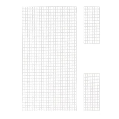 YANSHUYU Plastic Canvas FüR Taschen Zubehör zur Herstellung von Geldbörsen, Netzgitter, Leere Taschenblätter, Netzabdeckung Kreuzstich Stoff YANSHUYU Plastic Canvas FüR Taschen Zubehör zur Herstellung von Geldbörsen, Netzgitter, Leere Taschenblätter, Netzabdeckung Kreuzstich Stoff von YANSHUYU