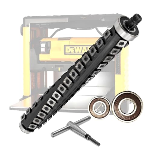 YANSYAUN Spiralschneiderkopf, 32,5 cm, Ersatz für DeWalt DW733 DW734 Hobel – Hartmetalleinsätze, ultraglattes und leises Schneiden YANSYAUN Spiralschneiderkopf, 32,5 cm, Ersatz für DeWalt DW733 DW734 Hobel – Hartmetalleinsätze, ultraglattes und leises Schneiden von YANSYUAN