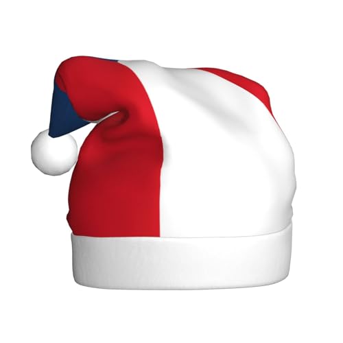 YANYU Weihnachtsmütze mit Flagge der Tschechischen Republik, Weihnachtsmannmütze, Stirnbänder für Erwachsene, lustige Weihnachtsfeier YANYU Weihnachtsmütze mit Flagge der Tschechischen Republik, Weihnachtsmannmütze, Stirnbänder für Erwachsene, lustige Weihnachtsfeier von YANYU