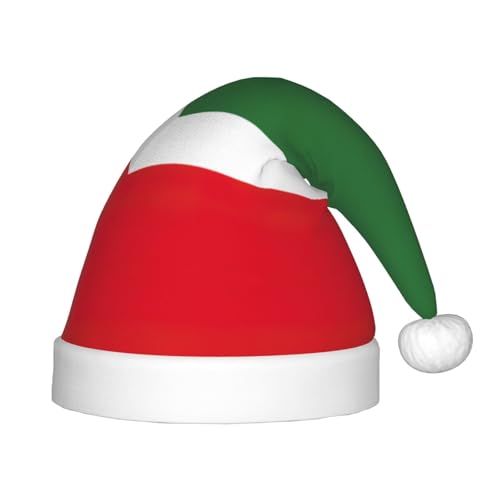 YANYU Weihnachtsmütze mit Flagge der Tschetschenischen Republik, personalisierbar, Weihnachtsmannmütze, Urlaubsparty-Zubehör, Weihnachtsmütze YANYU Weihnachtsmütze mit Flagge der Tschetschenischen Republik, personalisierbar, Weihnachtsmannmütze, Urlaubsparty-Zubehör, Weihnachtsmütze von YANYU