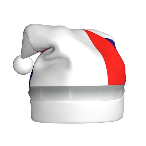 YANYU Weihnachtsmütze mit französischer Flagge, Weihnachtsmannmütze, Stirnbänder für Erwachsene, lustige Weihnachtsfeier YANYU Weihnachtsmütze mit französischer Flagge, Weihnachtsmannmütze, Stirnbänder für Erwachsene, lustige Weihnachtsfeier von YANYU