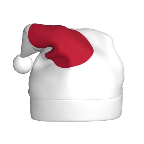YANYU Weihnachtsmütze mit japanischer Flagge, Weihnachtsmannmütze, Stirnbänder für Erwachsene, lustige Weihnachtsfeier YANYU Weihnachtsmütze mit japanischer Flagge, Weihnachtsmannmütze, Stirnbänder für Erwachsene, lustige Weihnachtsfeier von YANYU
