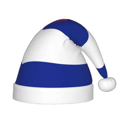 YANYU Weihnachtsmütze mit kubanischer Flagge, personalisierbar, Weihnachtsmannmütze, Urlaubsparty-Zubehör, Weihnachtsmütze YANYU Weihnachtsmütze mit kubanischer Flagge, personalisierbar, Weihnachtsmannmütze, Urlaubsparty-Zubehör, Weihnachtsmütze von YANYU