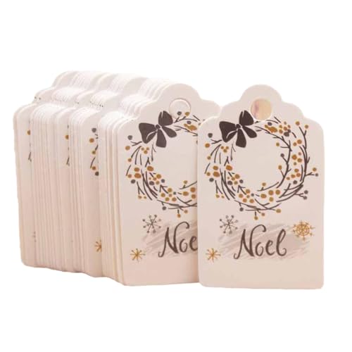 100 Stück Karten Kraftpapier Etiketten Drucketiketten Anhänger zum Backen Verpacken Dekoration 100 Stück Karten Kraftpapier Etiketten Drucketiketten Anhänger zum Backen Verpacken Dekoration von YAOGUI