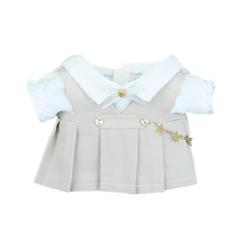 20,3 cm großes modisches Puppen-Outfit für Kinder, Spielpuppe, Top, adrettes Kleid, Plüschtier, Puppenzubehör, koreanisches Idol-Puppen-Kleidung, Verkleiden, Puppenzubehör, modische Puppen-Outfits 20,3 cm großes modisches Puppen-Outfit für Kinder, Spielpuppe, Top, adrettes Kleid, Plüschtier, Puppenzubehör, koreanisches Idol-Puppen-Kleidung, Verkleiden, Puppenzubehör, modische Puppen-Outfits von YAOGUI