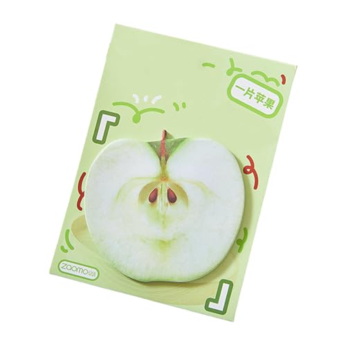 30 Blatt schöne Haftnotizen, einfacher Notizblock, leicht zu schreiben, künstlerischer Obst-Notizblock, Obst-Serie, Haftnotizen von YAOGUI
