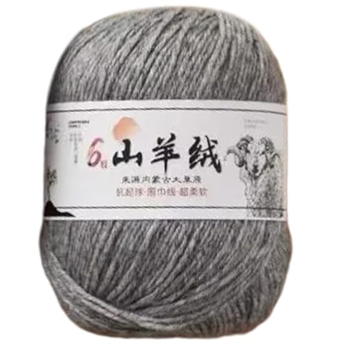 Bequemes Kaschmirgarn, warm, weich, natürlich, Häkeln, Strickwaren für kühle Berührungen, Basteln, in weißem Handstrickgarn von YAOGUI