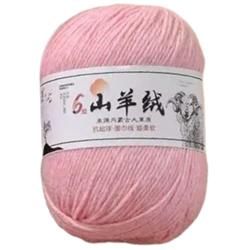 Bequemes Kaschmirgarn, warm, weich, natürlich, Häkeln, Strickwaren für kühle Berührungen, Basteln, in weißem Handstrickgarn von YAOGUI