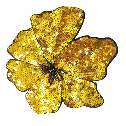 Bestickte Blumen-Applikation, Pailletten-Flicken, Nähzubehör zum Personalisieren modischer Kleidung, Kostüm-Accessoires Bestickte Blumen-Applikation, Pailletten-Flicken, Nähzubehör zum Personalisieren modischer Kleidung, Kostüm-Accessoires von YAOGUI