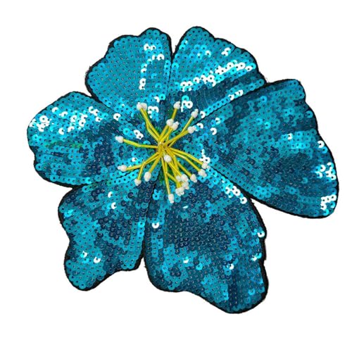 Bestickte Blumen-Applikation, Pailletten-Flicken, Nähzubehör zum Personalisieren modischer Kleidung, Kostüm-Accessoires Bestickte Blumen-Applikation, Pailletten-Flicken, Nähzubehör zum Personalisieren modischer Kleidung, Kostüm-Accessoires von YAOGUI