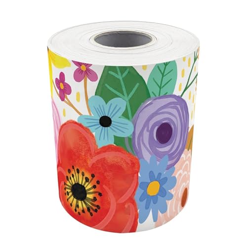 Bulletin Board Borders Blumenborloped Border Trim Decorations Schule Bulletin Board Grenz Wandschließfach Dekorationen Trimm von YAOGUI
