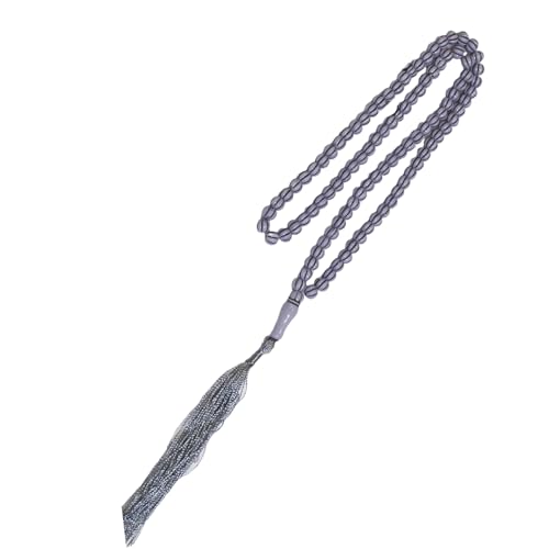 Elastische 6 mm Holzperlen, 99 glatte Gebetsperlen, Unisex, spirituelles Accessoire für den täglichen Gebrauch, stabile Acryl-Gebetsperlen Elastische 6 mm Holzperlen, 99 glatte Gebetsperlen, Unisex, spirituelles Accessoire für den täglichen Gebrauch, stabile Acryl-Gebetsperlen von YAOGUI