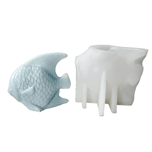 Epoxidharz-Form in Fischform, Silikon, Epoxidharz, Dekoration, Handwerk für Zuhause, Fisch-Silikonformen für Epoxidharz von YAOGUI