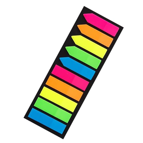 Farbige PET-Etiketten, wiederverwendbar, Haftnotizen, 45 x 12 mm, Beschriftungsaufkleber für Notizbuch, Ordner, Seitenmarker, 100/120 Stück Farbige PET-Etiketten, wiederverwendbar, Haftnotizen, 45 x 12 mm, Beschriftungsaufkleber für Notizbuch, Ordner, Seitenmarker, 100/120 Stück von YAOGUI