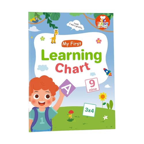 Großes englisches Wortbau-Diagramm, pädagogisches Sprachlernwerkzeug, Kinder, frühes Lernen, Vokabelposter, 28,7 x 21 cm, Vorschule, Englischlehrhilfe von YAOGUI