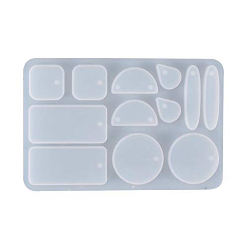 Handgefertigte Ohrhänger aus Silikon in verschiedenen Stilen, für Schmuck, Anhänger, Schlüsselanhänger, Gießharz, Box mit Deckel Handgefertigte Ohrhänger aus Silikon in verschiedenen Stilen, für Schmuck, Anhänger, Schlüsselanhänger, Gießharz, Box mit Deckel von YAOGUI