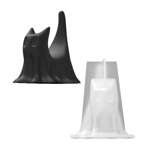 Handgefertigte Silikonformen mit Katzen-Skulptur, wiederverwendbar, Epoxidharze, Gießformen für Heimdekoration, Handwerk von YAOGUI