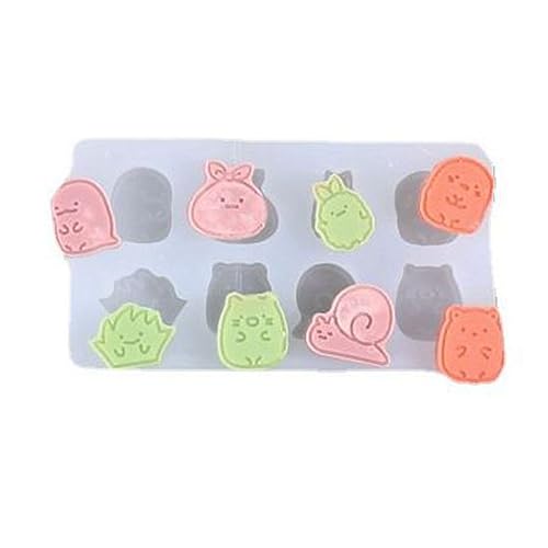 Handgefertigte Wachs-Pellet-Silikonform, Siegelwachsstäbchen, Harzformen, Einladungsstempelform für Bastelarbeiten, Dekoration, Farbe, Wachspellet, Silikonformen, Wachsperlen, Farbe von YAOGUI