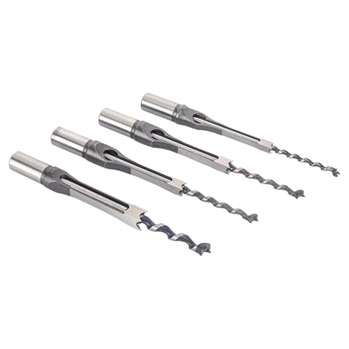 High Langlebigkeit Umfassende 4PCS Quadratloch Loch Lochmechsmeißel Bohrer Für Tischlerei Effizientes Holzbearbeitungsprojekt High Langlebigkeit Umfassende 4PCS Quadratloch Loch Lochmechsmeißel Bohrer Für Tischlerei Effizientes Holzbearbeitungsprojekt von YAOGUI