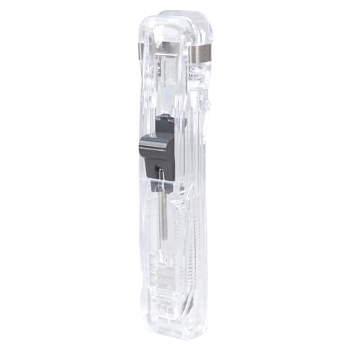 Klammerhefter Büroklammerspender Handheld Clam Clip Spender Push Büroklammern Büro Schulbedarf für Dokumente Push Hefter Handheld Büroklammerspender Papiermuschel Clip Spender für Schule Klammerhefter Büroklammerspender Handheld Clam Clip Spender Push Büroklammern Büro Schulbedarf für Dokumente Push Hefter Handheld Büroklammerspender Papiermuschel Clip Spender für Schule von YAOGUI
