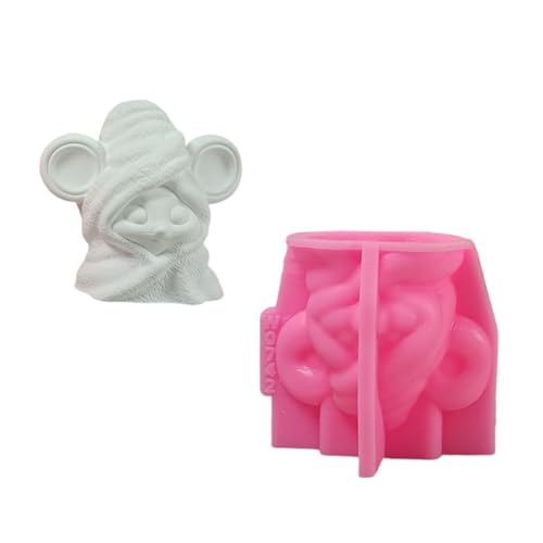 Mausform Silikonkerzenformen Für Epoxidharz Kerzenseife Schokoladen Fondant Silikonform Zement Ton Silikonformen von YAOGUI