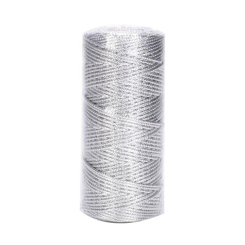 Metallische Bäckergarn für Weihnachten, 90 m, dekorative Geschenkschnur, für Geschenkverpackungen, Dekoration, Grußkarten Metallische Bäckergarn für Weihnachten, 90 m, dekorative Geschenkschnur, für Geschenkverpackungen, Dekoration, Grußkarten von YAOGUI