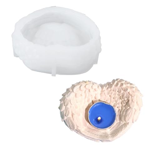 Silikonform aus Kunstharz, Gießformen für Flügel, Kerzenständer, Ornamente, einfach zu verwenden und zu reinigen, Heimdekorationen, Silikonformen von YAOGUI