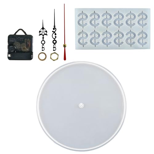 Silikonform für Uhrpendel, einzigartige Uhr-Dekorationen, weiches Epoxidharz für Uhr, Pendel, Basteln, Uhr, Pendel, Gießform Silikonform für Uhrpendel, einzigartige Uhr-Dekorationen, weiches Epoxidharz für Uhr, Pendel, Basteln, Uhr, Pendel, Gießform von YAOGUI