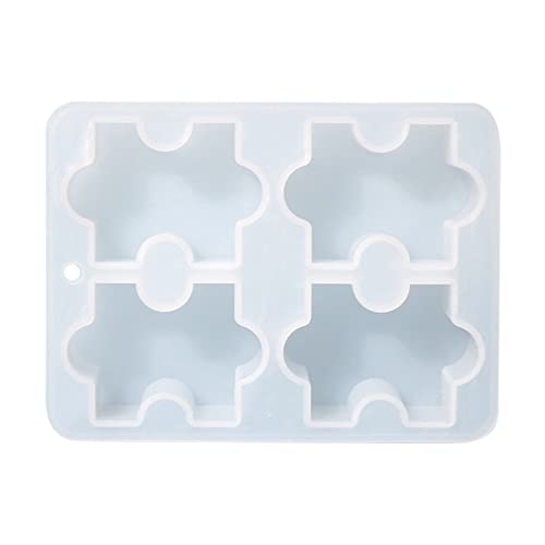 Silikonform in Puzzleform, Seife, Gips, Heimdekoration, handgefertigte Silikonformen für Harz von YAOGUI