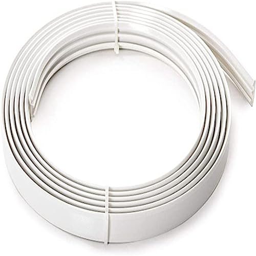 Strapazierfähige, flexible Vorhang-Deckenhalterung, biegbare Vorhangschiene, gebogene Deckenschiene, Raumteiler, 5 m, Deckenhalterungsschiene von YAOGUI