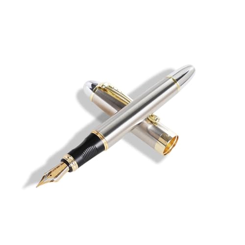 YAOGUI 0,5 mm Füllfederhalter, praktischer Signierstift, Kalligraphie, Metall, Geschäft, glattes Schreiben, Schule, Bürobedarf, Füllfederhalter, Schreiben, Kalligraphie, Schulbedarf YAOGUI 0,5 mm Füllfederhalter, praktischer Signierstift, Kalligraphie, Metall, Geschäft, glattes Schreiben, Schule, Bürobedarf, Füllfederhalter, Schreiben, Kalligraphie, Schulbedarf von YAOGUI