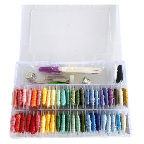YAOGUI 36/50/100 Farbe Stickerei Floss Set Freundschaftsarmband String Kits Crosses Stick Fäden Stickfaden YAOGUI 36/50/100 Farbe Stickerei Floss Set Freundschaftsarmband String Kits Crosses Stick Fäden Stickfaden von YAOGUI