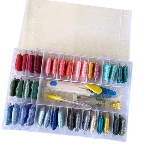 YAOGUI 36/50/100 Farbe Stickerei Floss Set Freundschaftsarmband String Kits Crosses Stick Fäden Stickfaden YAOGUI 36/50/100 Farbe Stickerei Floss Set Freundschaftsarmband String Kits Crosses Stick Fäden Stickfaden von YAOGUI