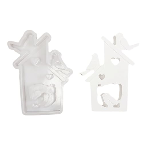 YAOGUI Handgefertigte Silikon-Vogelhaus-Formen, Ornament-Formen, Osterformen, Gießformen für Zuhause, Tischdekorationen YAOGUI Handgefertigte Silikon-Vogelhaus-Formen, Ornament-Formen, Osterformen, Gießformen für Zuhause, Tischdekorationen von YAOGUI