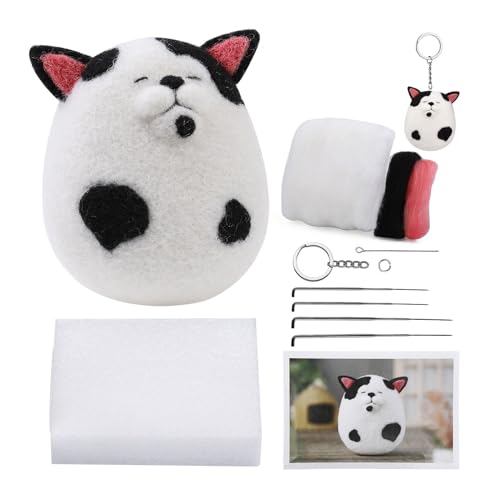 YAOGUI Handgefertigtes Nadelfilz-Set, handgefertigte Nadelfilz-Kits, Puppen, Bastelwerkzeug, Nadelfilz-Kits, Nadelset YAOGUI Handgefertigtes Nadelfilz-Set, handgefertigte Nadelfilz-Kits, Puppen, Bastelwerkzeug, Nadelfilz-Kits, Nadelset von YAOGUI