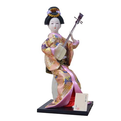 YAOGUI Handwerk 12inch Kimono Puppen Skulptur Kimono Geisha Puppen Für Einzigartiges Japanisches Restaurant Und Heimat Japanischer Kimono Puppen Dekern YAOGUI Handwerk 12inch Kimono Puppen Skulptur Kimono Geisha Puppen Für Einzigartiges Japanisches Restaurant Und Heimat Japanischer Kimono Puppen Dekern von YAOGUI