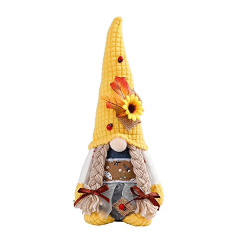 YAOGUI Herbst Tannenzapfen Blume Hut Haushalt Dekoration Supplies für Festival Neujahr Geburtstag Kinder Blumenfiguren von YAOGUI