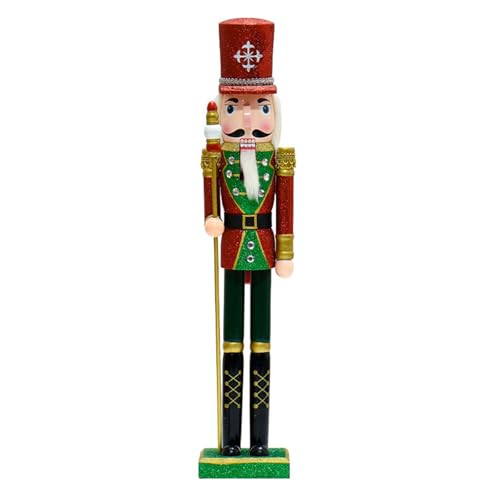 YAOGUI Multifunktionale 55 cm große Nussknacker-Figur aus Holz, Schreibtisch-Accessoire für Weihnachten, Feste, Tischdekoration, Heimdekoration YAOGUI Multifunktionale 55 cm große Nussknacker-Figur aus Holz, Schreibtisch-Accessoire für Weihnachten, Feste, Tischdekoration, Heimdekoration von YAOGUI