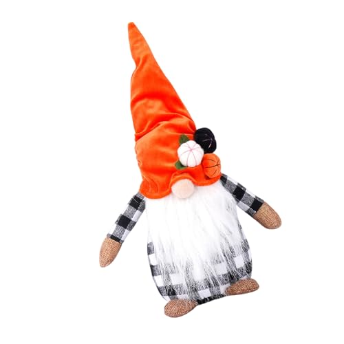 YAOGUI Plüsch-Zwerge für den Herbst, Urlaub, Plüschstoff, Erntedankfest, Ernte, Halloween, Tischdekoration, dekorativer Akzent, Erntedankfest, Geschenk, Heimdekoration von YAOGUI