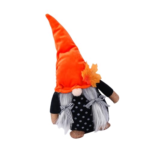 YAOGUI Plüsch-Zwerge für den Herbst, Urlaub, Plüschstoff, Erntedankfest, Ernte, Halloween, Tischdekoration, dekorativer Akzent, Erntedankfest, Geschenk, Heimdekoration von YAOGUI
