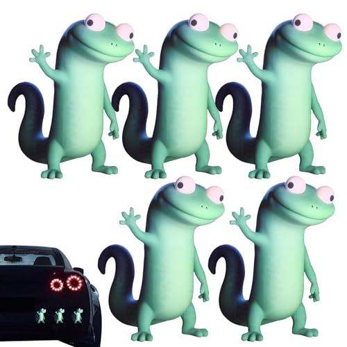 5 Stück Eidechsen Autoaufkleber | Winkende Eidechsen Meme Auto Aufkleber | Lustiger Lizards Meme Car Sticker Decal | Wasserfeste Reptilien Aufkleber Für Gepäck, Auto, Stoßstange, Scrapbook, 10x8cm 5 Stück Eidechsen Autoaufkleber | Winkende Eidechsen Meme Auto Aufkleber | Lustiger Lizards Meme Car Sticker Decal | Wasserfeste Reptilien Aufkleber Für Gepäck, Auto, Stoßstange, Scrapbook, 10x8cm von YAOPIU
