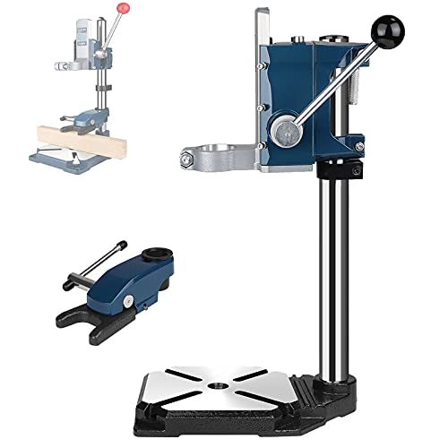 YAOYAOO Bohrmaschinenständer, Bohrständer mit Schraubstock Druckplatte 90 ° Drehung Säulenbohrmaschine für Bohren und Schneiden Höhenverstellbar Tischbohrmaschine Standbohrmaschine YAOYAOO Bohrmaschinenständer, Bohrständer mit Schraubstock Druckplatte 90 ° Drehung Säulenbohrmaschine für Bohren und Schneiden Höhenverstellbar Tischbohrmaschine Standbohrmaschine von YAOYAOO