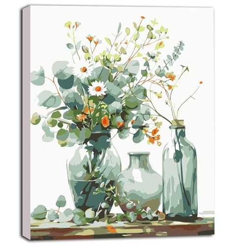 YAOYIN Malen Nach Zahlen Erwachsene Blume, DIY Handgemalt Ölgemälde Kit mit Pinsel und Acrylfarben Für Anfänger Malen Nach Zahlen, Für Home Deko Geburtstag Weihnachten Geschenk 40x50cm(Ohne Rahmen) YAOYIN Malen Nach Zahlen Erwachsene Blume, DIY Handgemalt Ölgemälde Kit mit Pinsel und Acrylfarben Für Anfänger Malen Nach Zahlen, Für Home Deko Geburtstag Weihnachten Geschenk 40x50cm(Ohne Rahmen) von YAOYIN