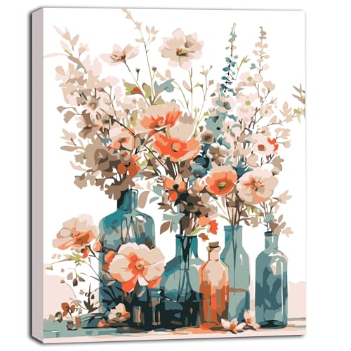YAOYIN Malen Nach Zahlen Erwachsene Blume, DIY Handgemalt Ölgemälde Kit mit Pinsel und Acrylfarben Für Anfänger Malen Nach Zahlen, Für Home Deko Geburtstag Weihnachten Geschenk 40x50cm(Ohne Rahmen) YAOYIN Malen Nach Zahlen Erwachsene Blume, DIY Handgemalt Ölgemälde Kit mit Pinsel und Acrylfarben Für Anfänger Malen Nach Zahlen, Für Home Deko Geburtstag Weihnachten Geschenk 40x50cm(Ohne Rahmen) von YAOYIN