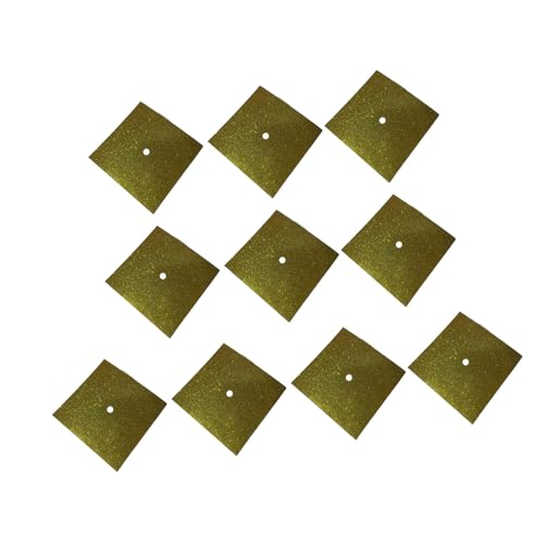 Packung mit 10 bunten Glitzer-Papieren, 22,9 x 22,9 cm, selbstklebende Rückseite für Abschlusskappen, Dekorationsprojekte Packung mit 10 bunten Glitzer-Papieren, 22,9 x 22,9 cm, selbstklebende Rückseite für Abschlusskappen, Dekorationsprojekte von YAPAILANG