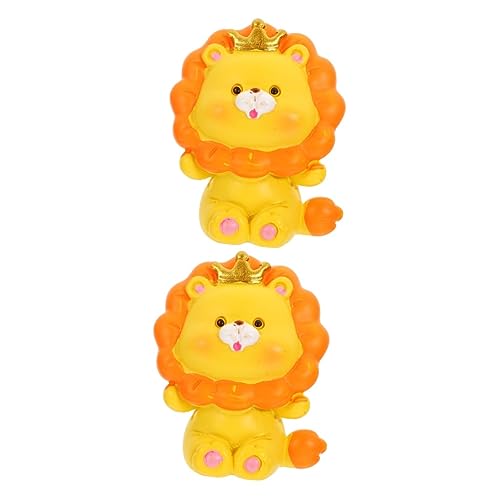 2 Stück Tierfigur aus Resin für Kuchendekoration Tierstatue für Partys Geburtstage und Garten Lustige Dekoration für Kuchen und Schreibtisch 2 Stück Tierfigur aus Resin für Kuchendekoration Tierstatue für Partys Geburtstage und Garten Lustige Dekoration für Kuchen und Schreibtisch von YARNOW