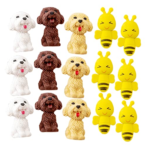 20 Stück Kawaii Radiergummis Lustige Tier Radiergummis für Mini Radierer Zubehör für Schule und Zuhause Zufälliger Stil von YARNOW