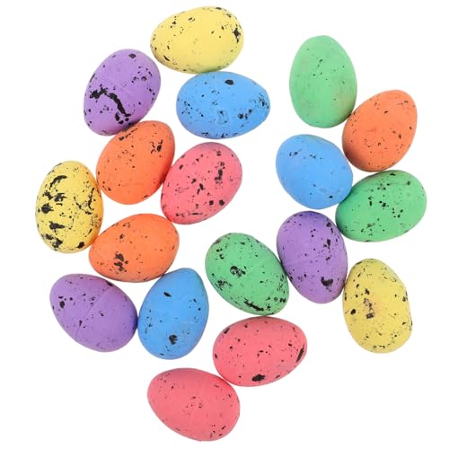 YARNOW 1 Beutel Osterei-spielzeugfüller, Simulationseier, Mini-schaumeier, Diy-osterei-bastelarbeiten, Osterei-dekorationen, Miniatur-eier Für Osterszenen-dekorationen von YARNOW